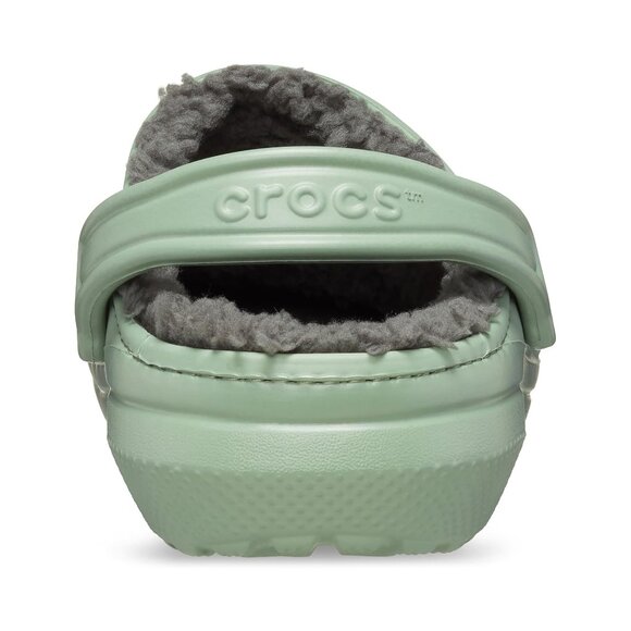 NEW Crocs Unisex M6/W8, M7/W9, M8/W10 Classic Lined Clog - Moss/Multi - Picture 6 of 7